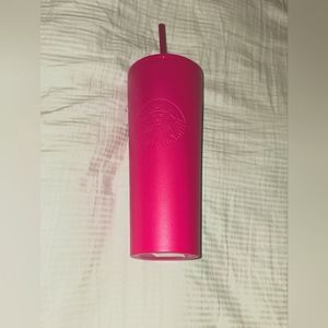 New Starbucks Pink  Stainless Tumbler Barbie Edition